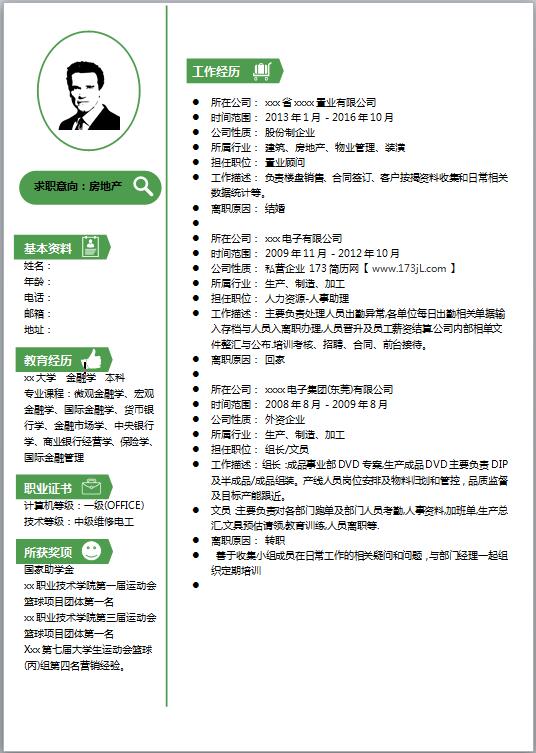 房地产自我介绍范文