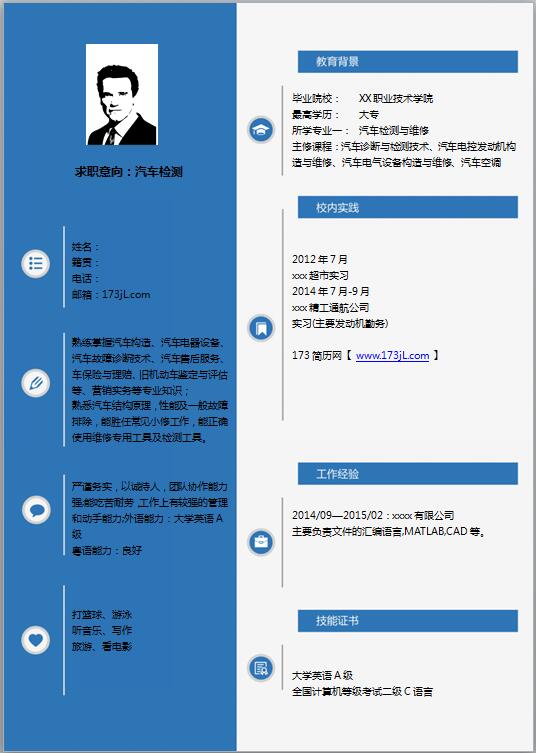 保安主管简历模板
