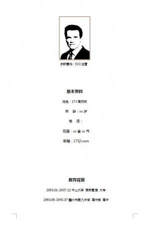 精美绝伦的ISO开发工程师简历模板