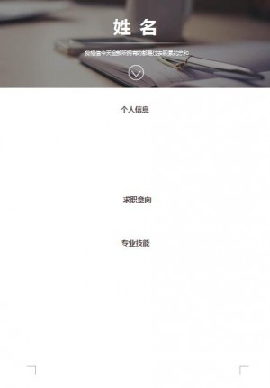 优秀的业务助理简历模板