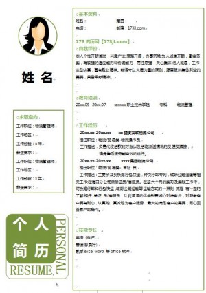 国外简历模板