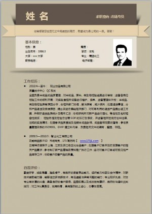销售顾问免费个人简历模板